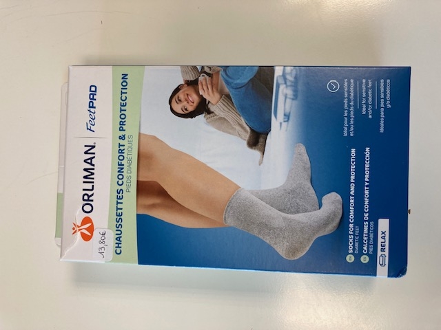 CHAUSSETTES PIEDS DIABETIQUES