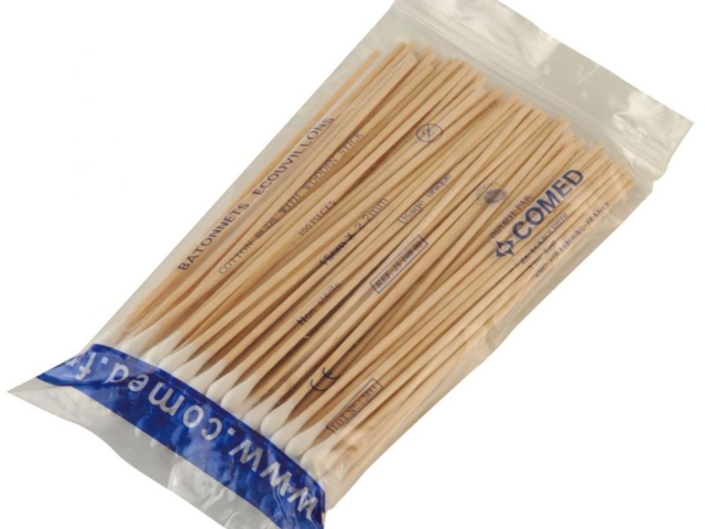 écouvillons 15 cm/lot de 100